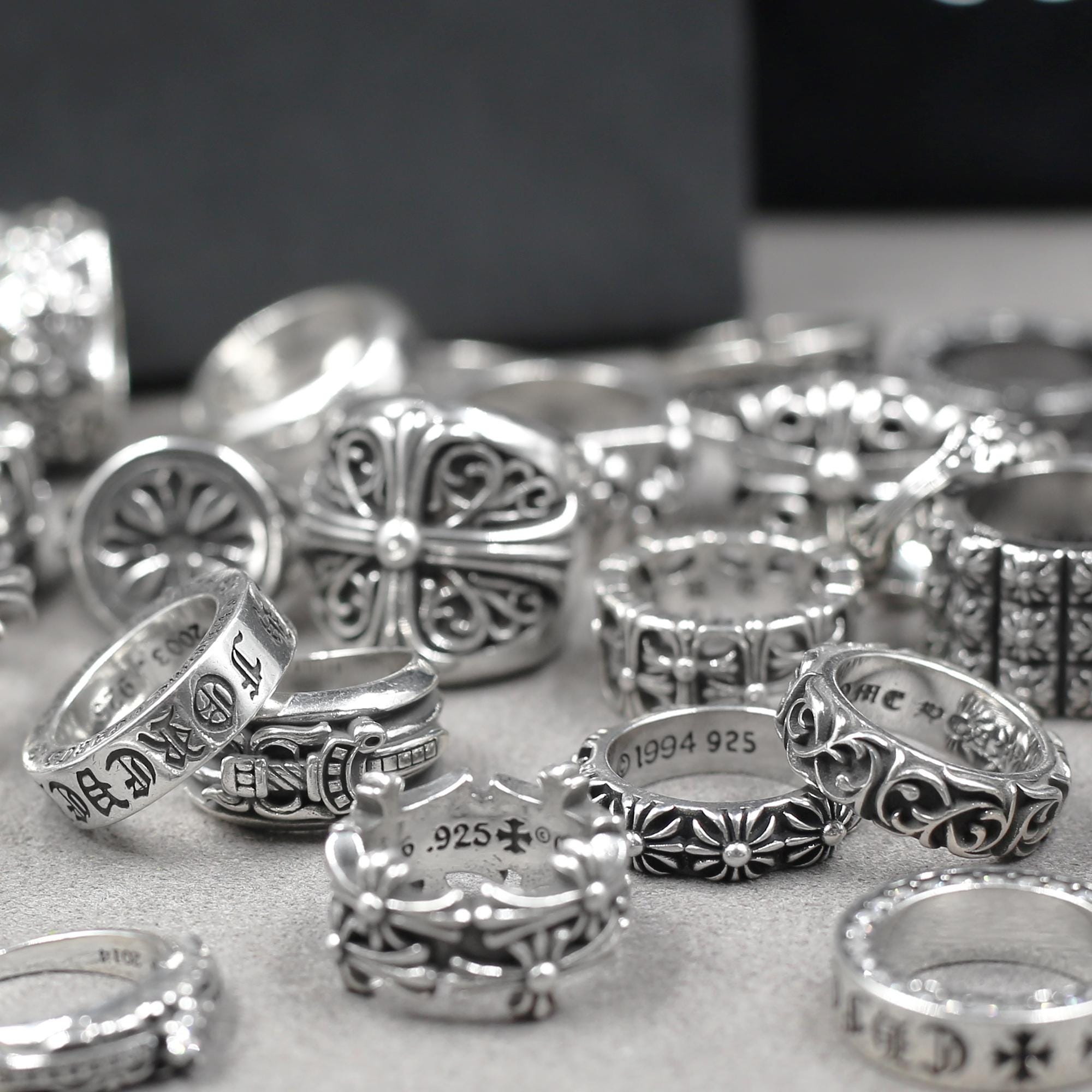 Chrome hearts ring - Etsy 日本