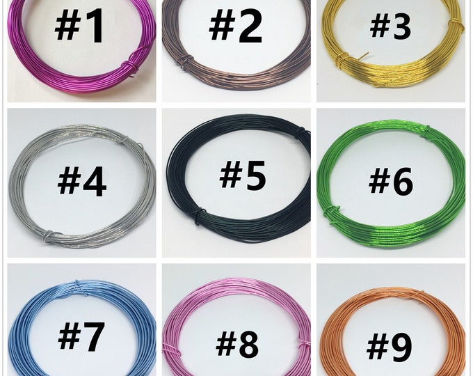 10meter 1mm thick Aluminum craft wire-R540-pls pick a color