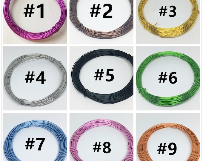 10meter 1mm thick Aluminum craft wire-R540-pls pick a color