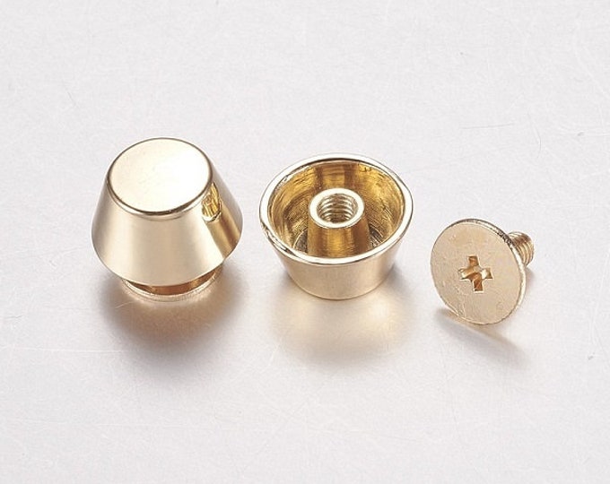 6 sets Gold finish Box Pull Handle Knobs-lv88d