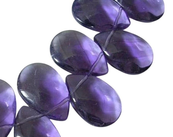 6pcs 18x13mm cystal glass teardrop faceted beads-1646F