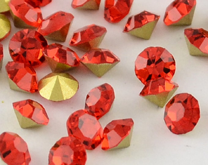 Wholesale 1440pc Machine Cut Pointed back Foil Rhinestone 2.6-2.7mm SS9 -pls pick a color