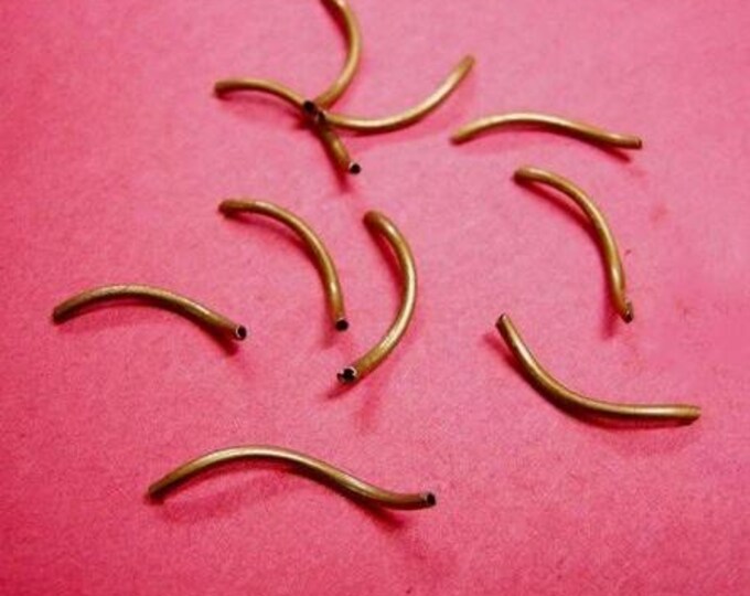 12pc antique bronze finish curved tubes-2550
