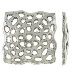 12pc 15mm antique finish square metal connector/pendants-pls pick a color