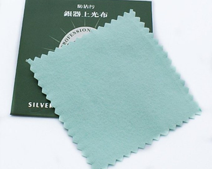 2pc Jewelry Silver Polishing Cleaning Cloth-8290x2