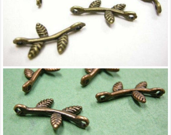 12pc antique finish metal tree branch connector-pls pick a color