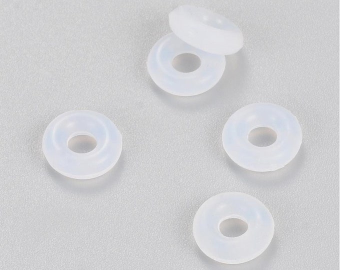 50pc  Donut Shape Rubber O Rings -Pls pick a size