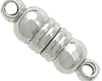 4pc Magnetic Copper Clasps in nickel color-9359