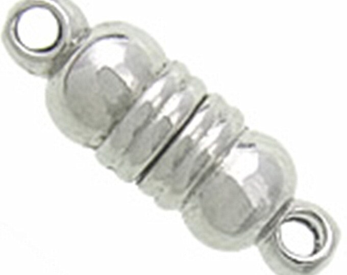4pc Magnetic Copper Clasps in nickel color-9359