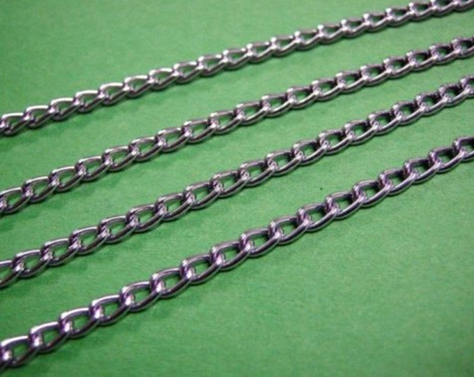 5 feet light purple aluminum chain-2297
