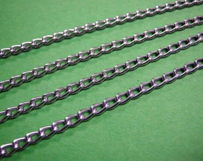 5 feet light purple aluminum chain-2297