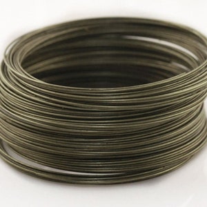 Memory Wire Color 50 Circles Steel Memory Wire 5.5cm,6mm Wide, 1m Thickness-pls Pick Your ...