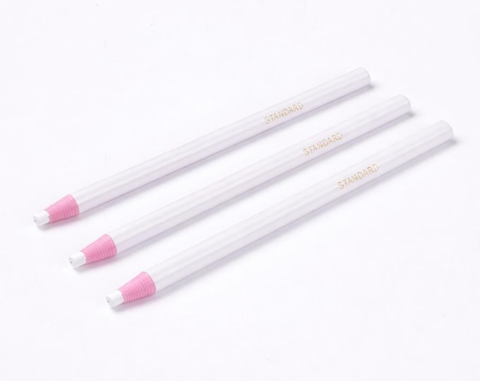 3pc White Oily Tailor Chalk Pens-LV13