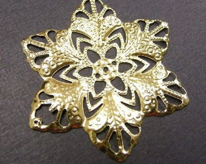 8pc gold finish filigree fancy wraps-3907