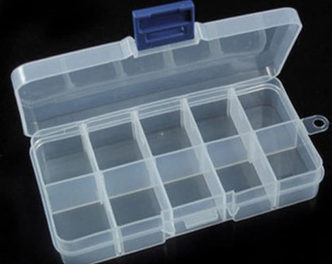 4pcs Small Plastic Bead Storage Container(defective)-Q33