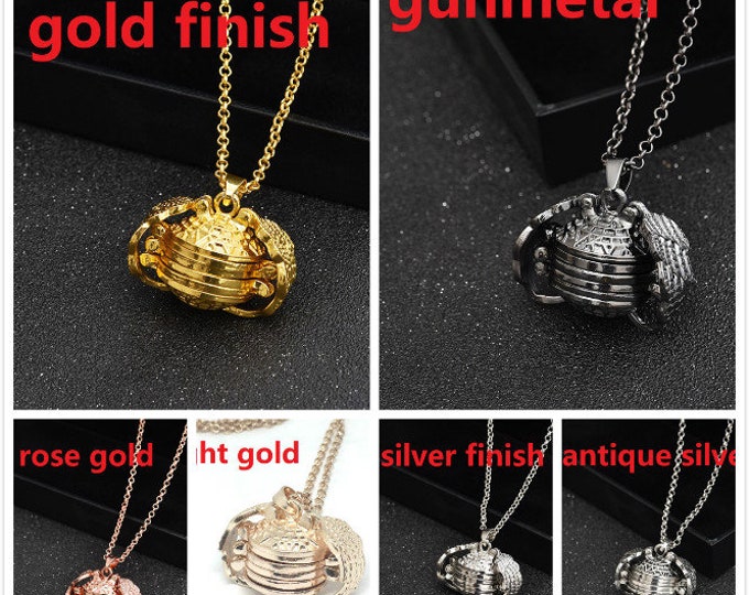 1pc Metal Alloy Photo Locket Necklace TEB23-pls pick a color