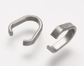 20pc Stainless Steel Quick Link Connectors, Linking Rings