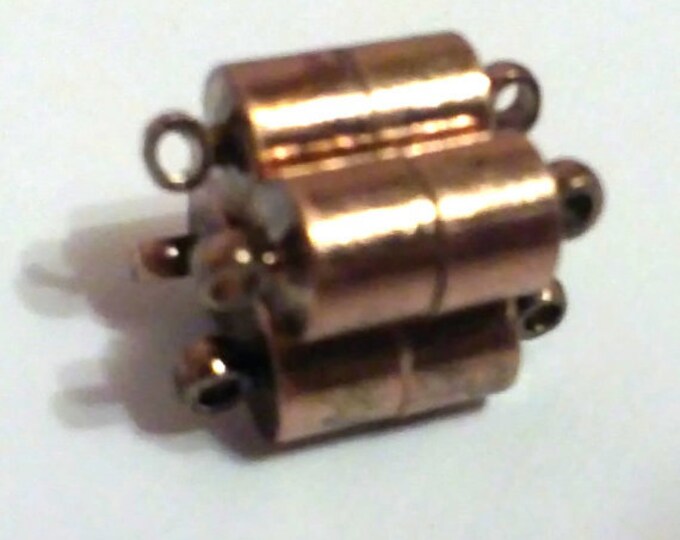 4 pcs antique copper finish brass made magnetic clasps-3806F
