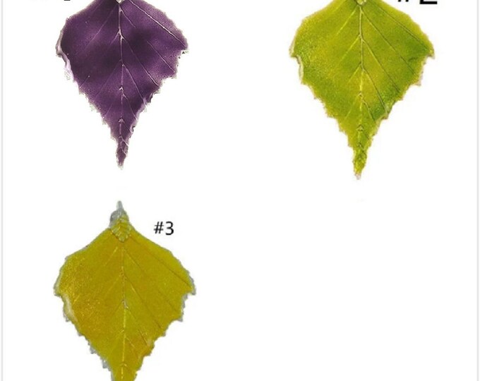 1pc 72x46mm zinc alloy enamel leaf pendant-pls pick a color