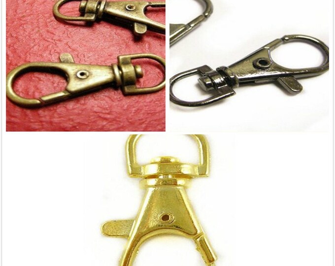 6pc 36mm  Swivel Clasps-pls pick a color