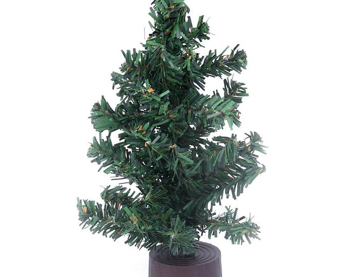 1PC Mini Artificial Christmas Tree – 21cm Small Tabletop Holiday Decoration