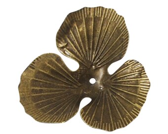 6PCS 40mm antique bronze finish bead caps-9417