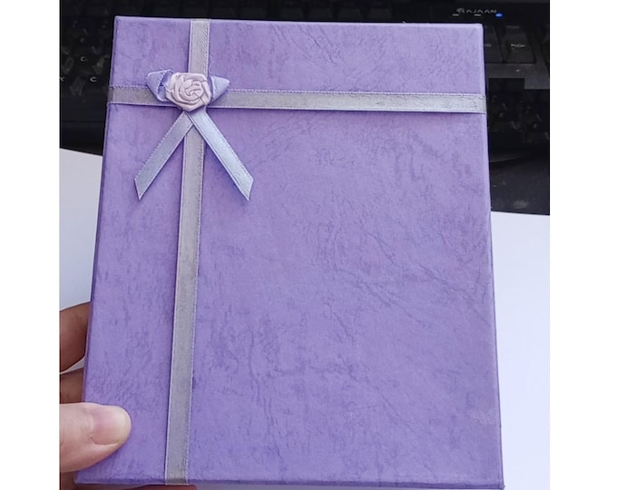 1pc Necklace Jewelry Cardboard Box