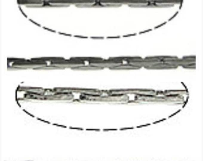 5 feet 0.6mm nickel free brass chain-pls pick a color