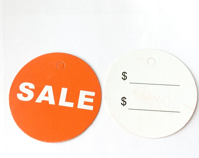 100pc 45mm SALE Price paper tags-4903E