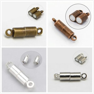 4 sets Magnetic Copper Clasps -pls pick your color