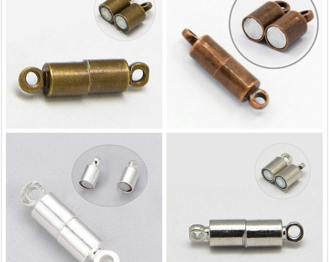 4 sets Magnetic Copper Clasps -pls pick your color