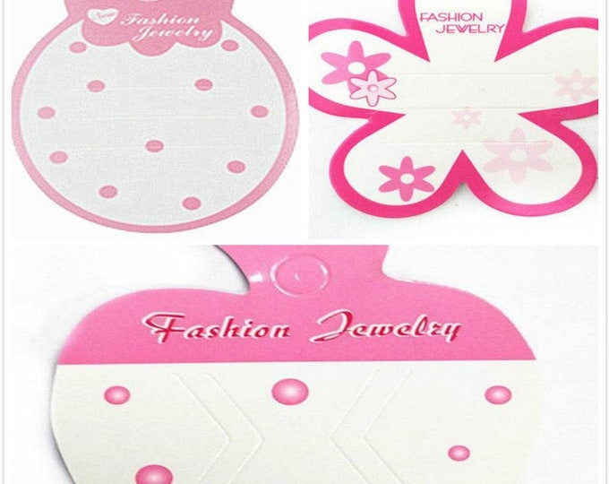 50pc   display cards for hair clips-pls choose your own pattern