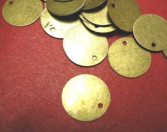 75pc antique bronze finish 12mm iron drop-4883