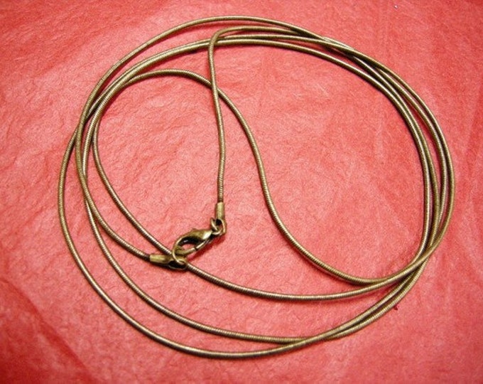 4pcs 40 inch antique bronze nickel free necklace chain-3668