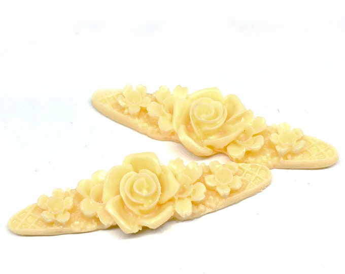 2pc 50x15mm resin flower cabochons-4801