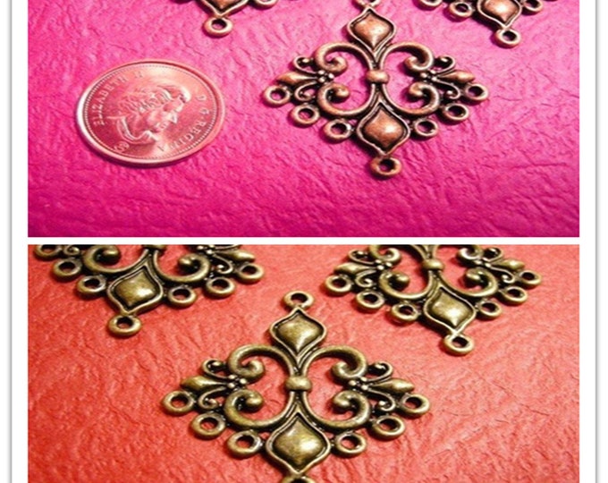4pc antique finish metal chandelier component-pls pick a color