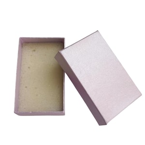 10 pcs 3.15 x 1.97 x 1" Sponge Filled Kraft Presentation Jewelry Boxes, Paper Gift and Display Retail Craft Storage Ring Earring