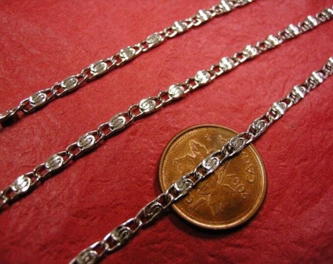 5 feet antique silver finish Myriad Iron Chain-3616