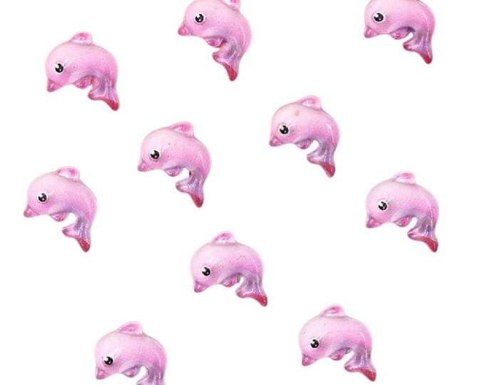 Set of 20 Resin Animal Theme Flat Back Cabochons - Choose Your Style