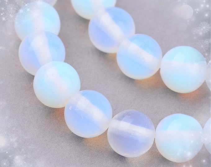 1 strand 15 inches Opalite round beads-pls pick a size