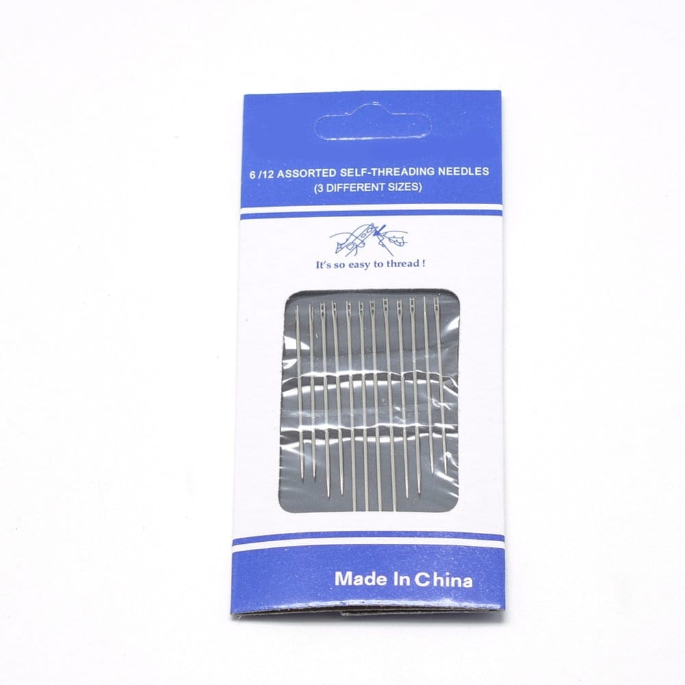 Eye Sewing Self-threading Needles