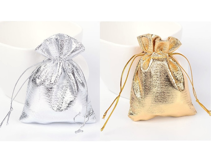 6 pc Organza Bags-pls pick a size and color