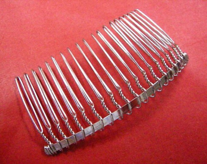 10pcs of 77x33 mm barrette hair comb-2274A