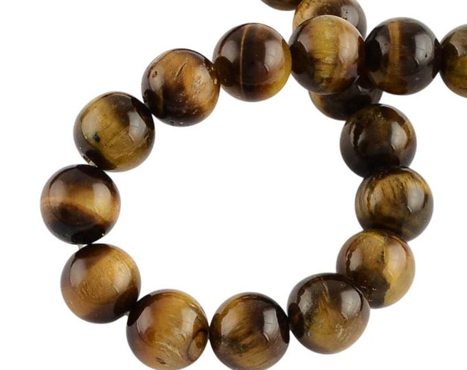 1 strand 14.9 inch Round  Tiger Eye Beads Strand-pls pick a size