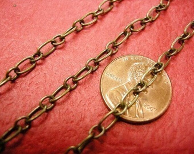 5 feet antique bronze finish mother and son chain-3479