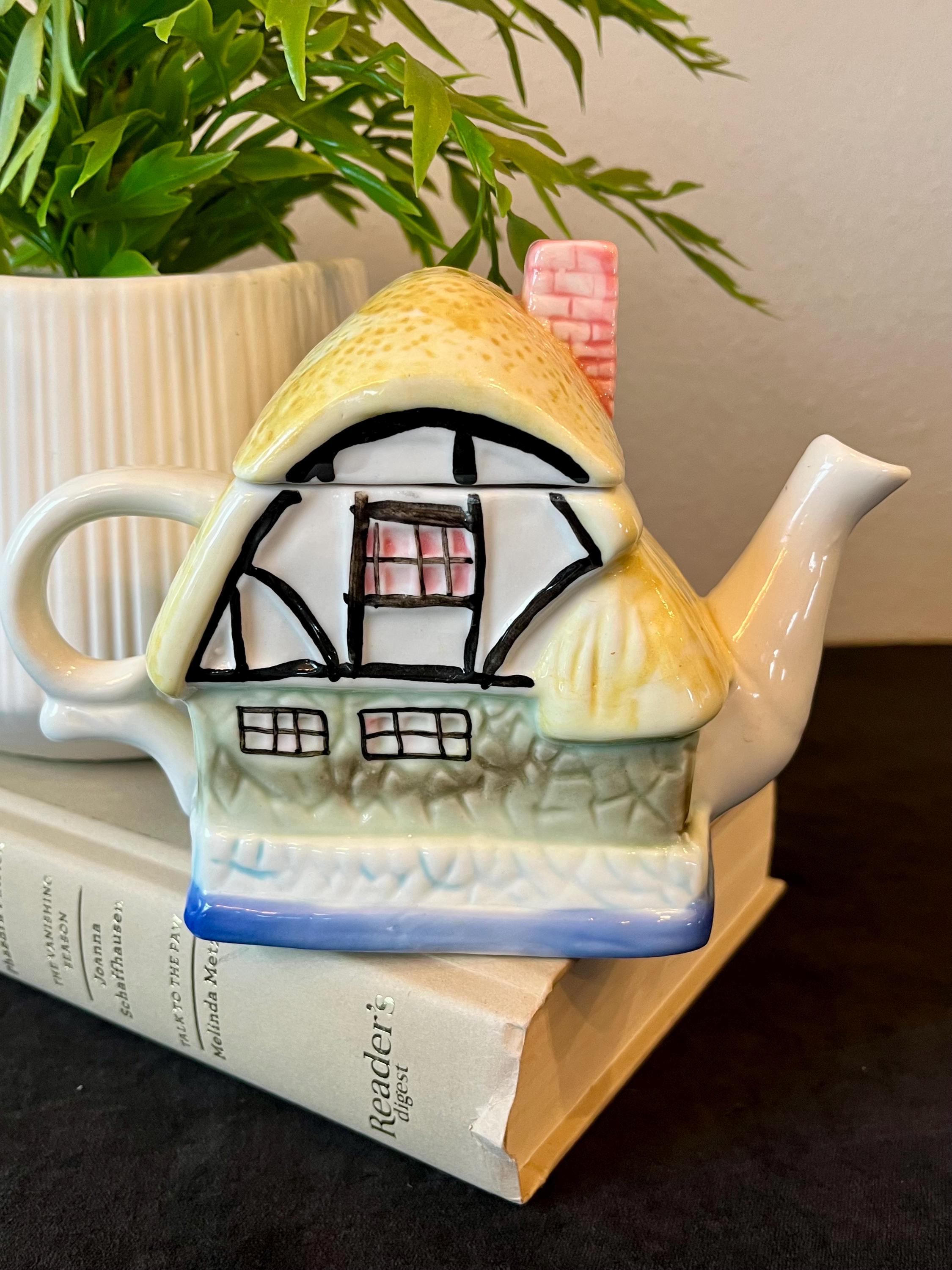 Ceramic English Cottage House - Etsy