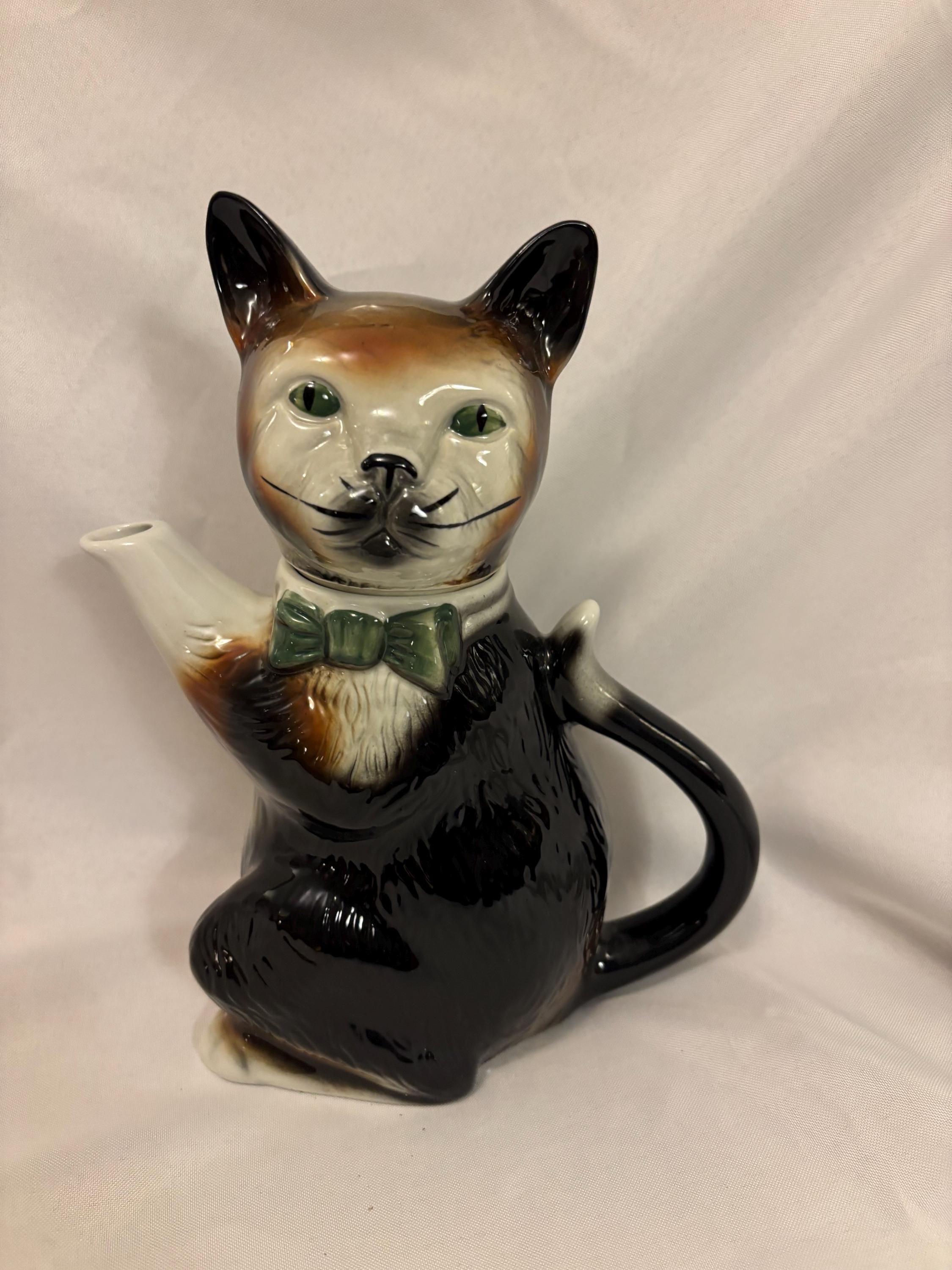 Tony wood cat teapot - Etsy 日本