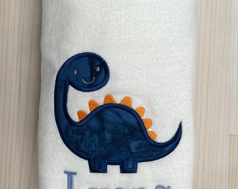 Dinosaur Personalized towel