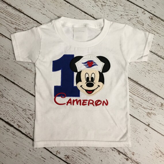 Disney Cruise Birthday Shirt mickey 