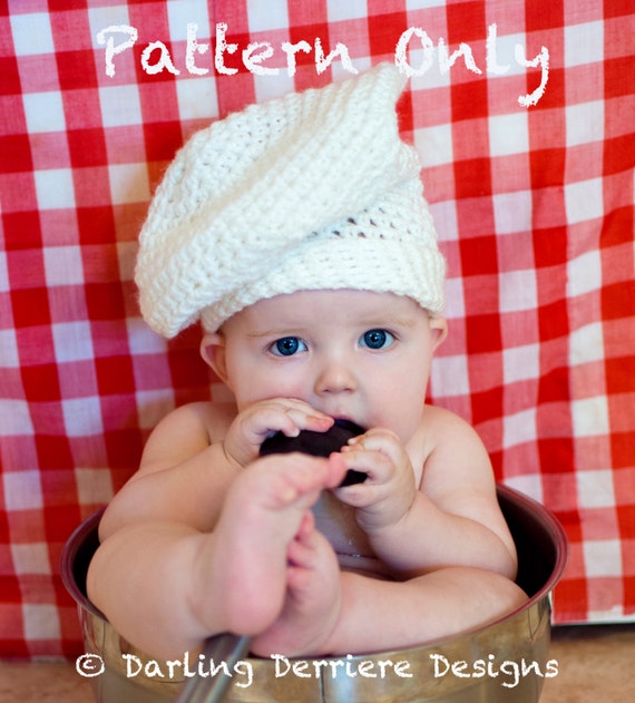 infant chef hat